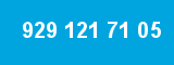 929 121 71 05